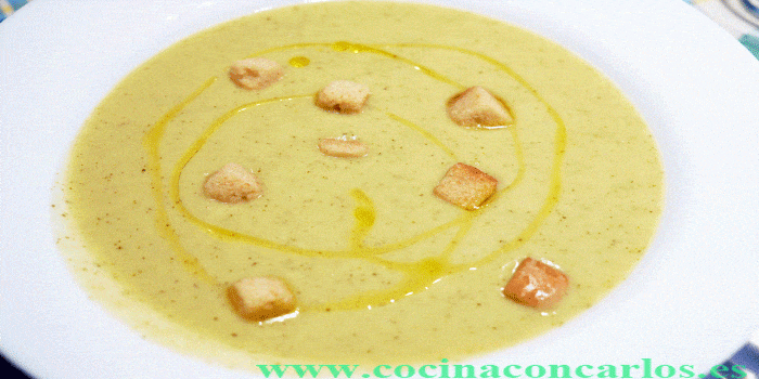 Crema de Calabacín y Puerro