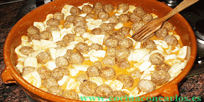 Albóndigas con Sepia