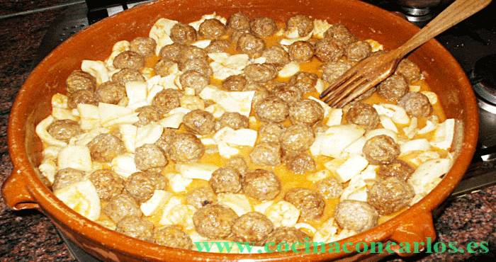 Albóndigas con Sepia