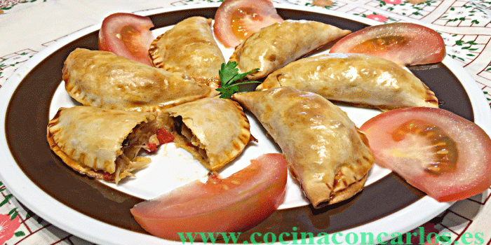 Empanadillas de Berenjena y Bacalao